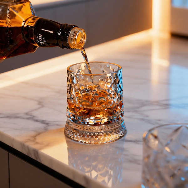 360° Rotating Premium Crystal Glass